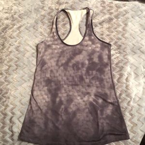 Lululemon CRB Cool Racerback Snowy Owl 8 Tank
